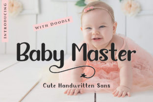 Baby Master: A Fresh Handwritten Font