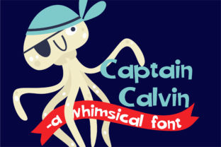 Captain Calvin Font for Web Design