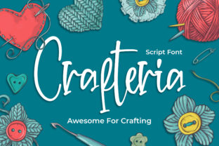 Crafteria: A Charming Script Font