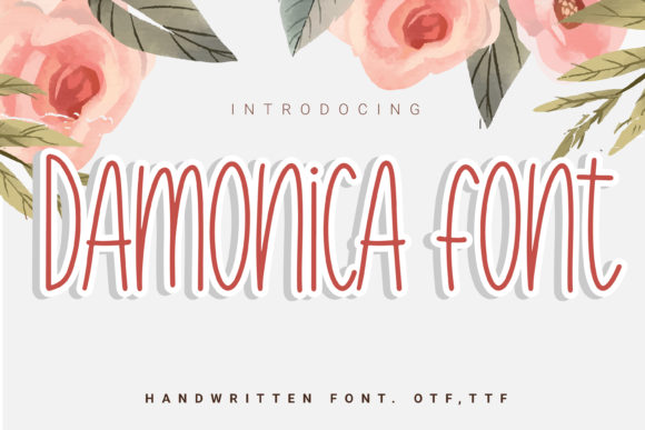Damonica: A Friendly Font for Creative Projects