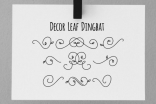 Decor Leaf Dingbat Review