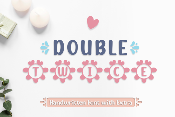 Double Twice Font for Web Design