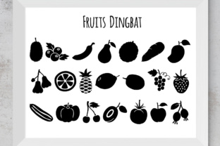 Fruits Dingbat: A Delightful Font for Creative Projects