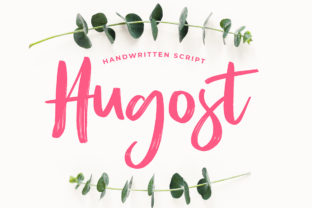 Hugost: A Script Font for Web Design