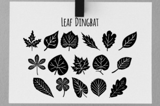 Leaf Dingbat: A Font That Elevates Branding