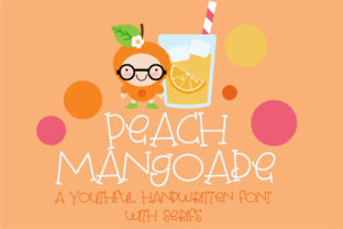 Peach Mangoade: A Serif Font for Creative Campaigns