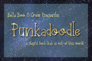 Punkadoodle: A Playful Serif Font