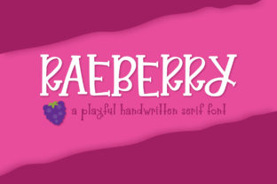 Raeberry: A Cute Serif Font for Web Design