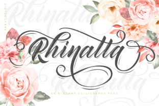 Rhinatta: A Cute Script Font for Creative Campaigns