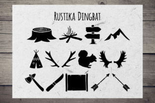 Rustika Dingbat Font for Web Design