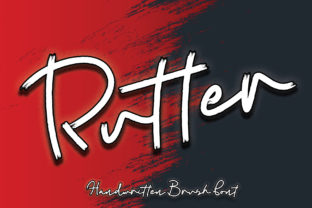 Rutter: A Script Font for Business Branding