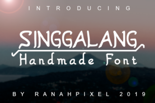 Singgalang: A Charming Decorative Typeface