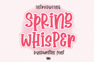 Spring Whisper Font for Business