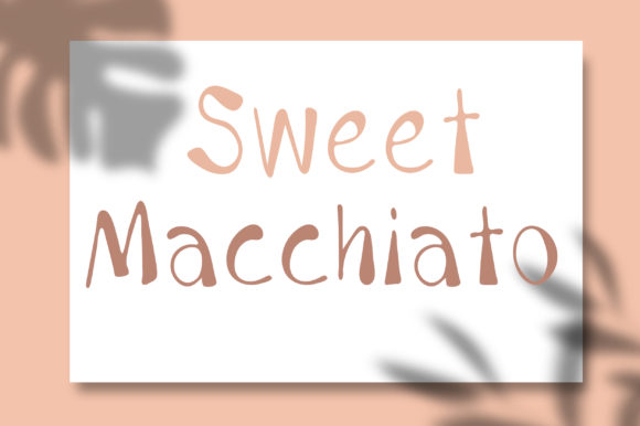 Sweet Macchiato: A Charming Script Font