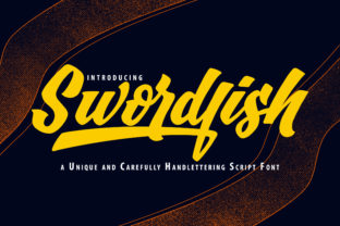 Swordfish Font: Handwritten Elegance for Web Design