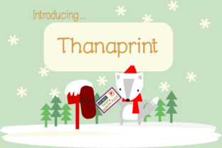 Thanaprint: A Bold Serif for Real Projects