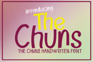 The Chuns: A Handwritten Font for Calm Design