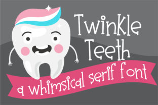 Twinkle Teeth: A Bold Serif for Creative Projects